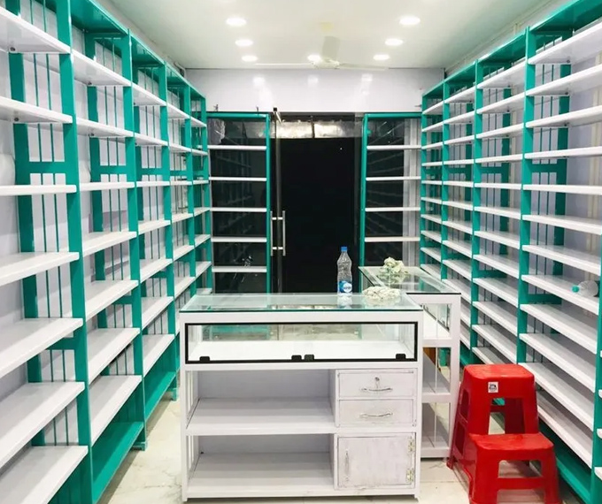 Pharmacy Counter & Book Racks in Thirumudivakkam